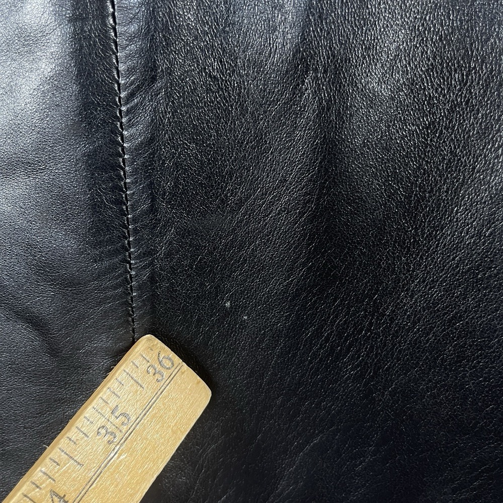 Lamarque Collection Womens Ariel 100% Leather Jacket S‎ Black Moto Biker Fitted - Picture 11 of 16